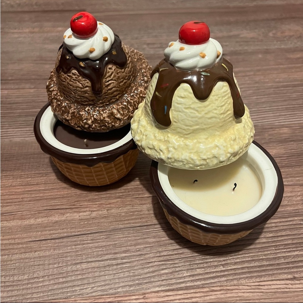 Homeworx by Harry Slatkin Pair of Ice cream scented candles
